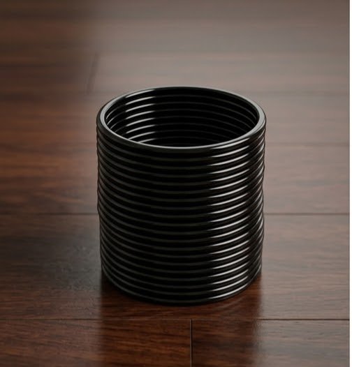 8 Pcs Trendy Glossy Jelly Glass Bangles - الصورة 2