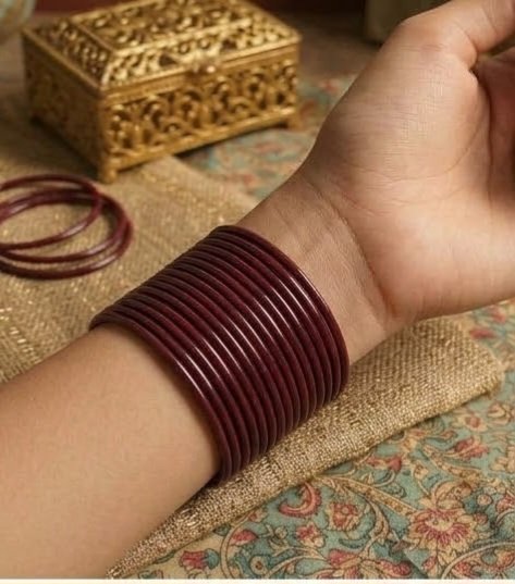 8 Pcs Trendy Glossy Jelly Glass Bangles
